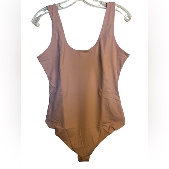 NWT Pinsy High Neck Hourglass Shapewear Thong Lilac Bodysuit XL - Picture 2 of 10